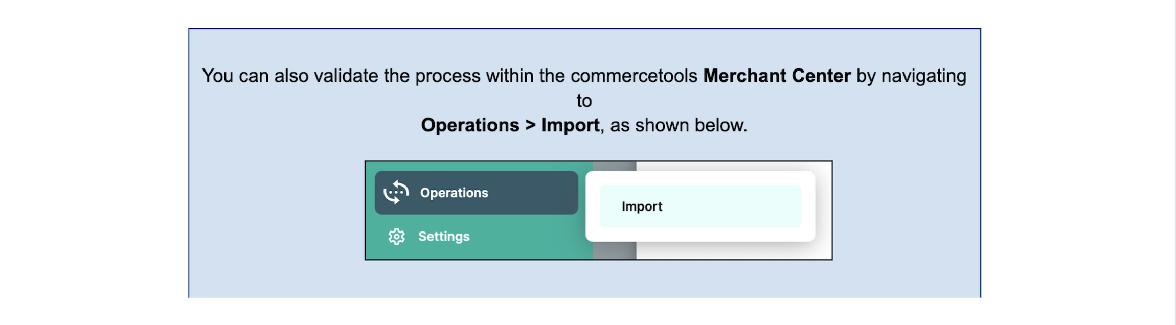 merchant center operations
