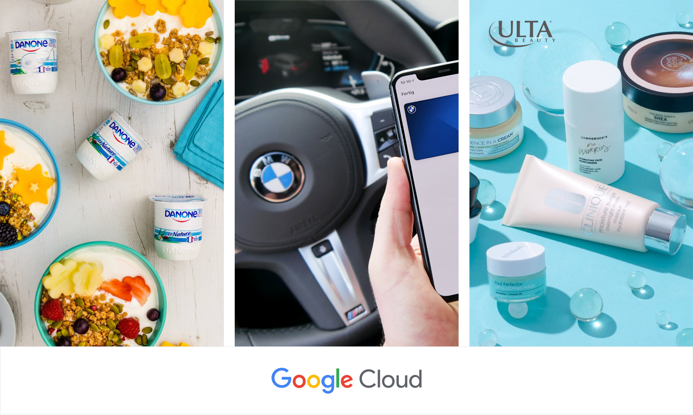 How Danone, BMW Group and Ulta Beauty transformed digital commerce with commercetools and Google Cloud