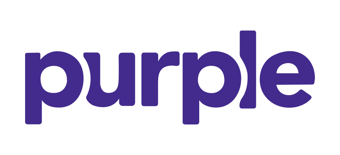 Purple customer logo