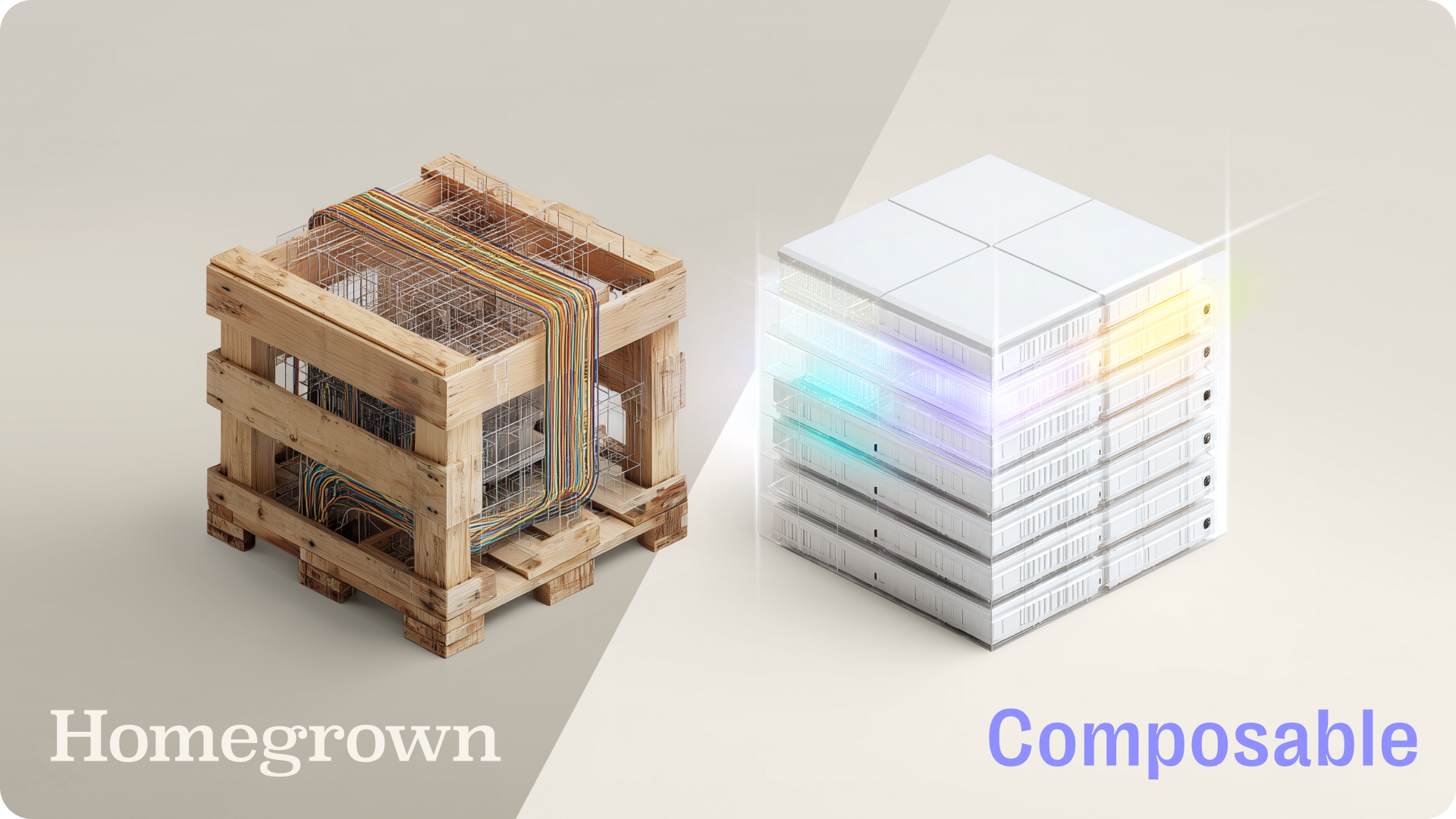 Replatforming from homegrown to composable