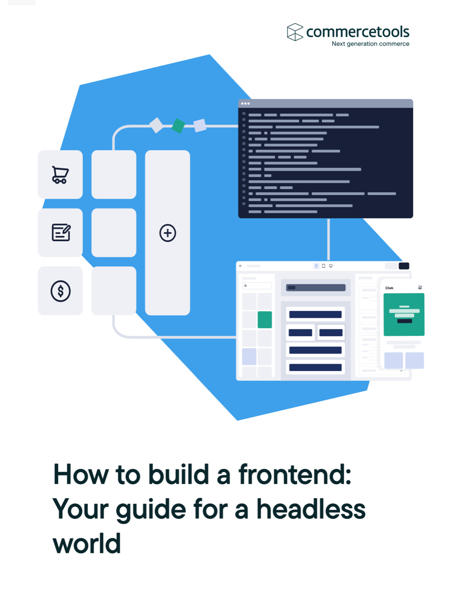 commercetools frontend guide