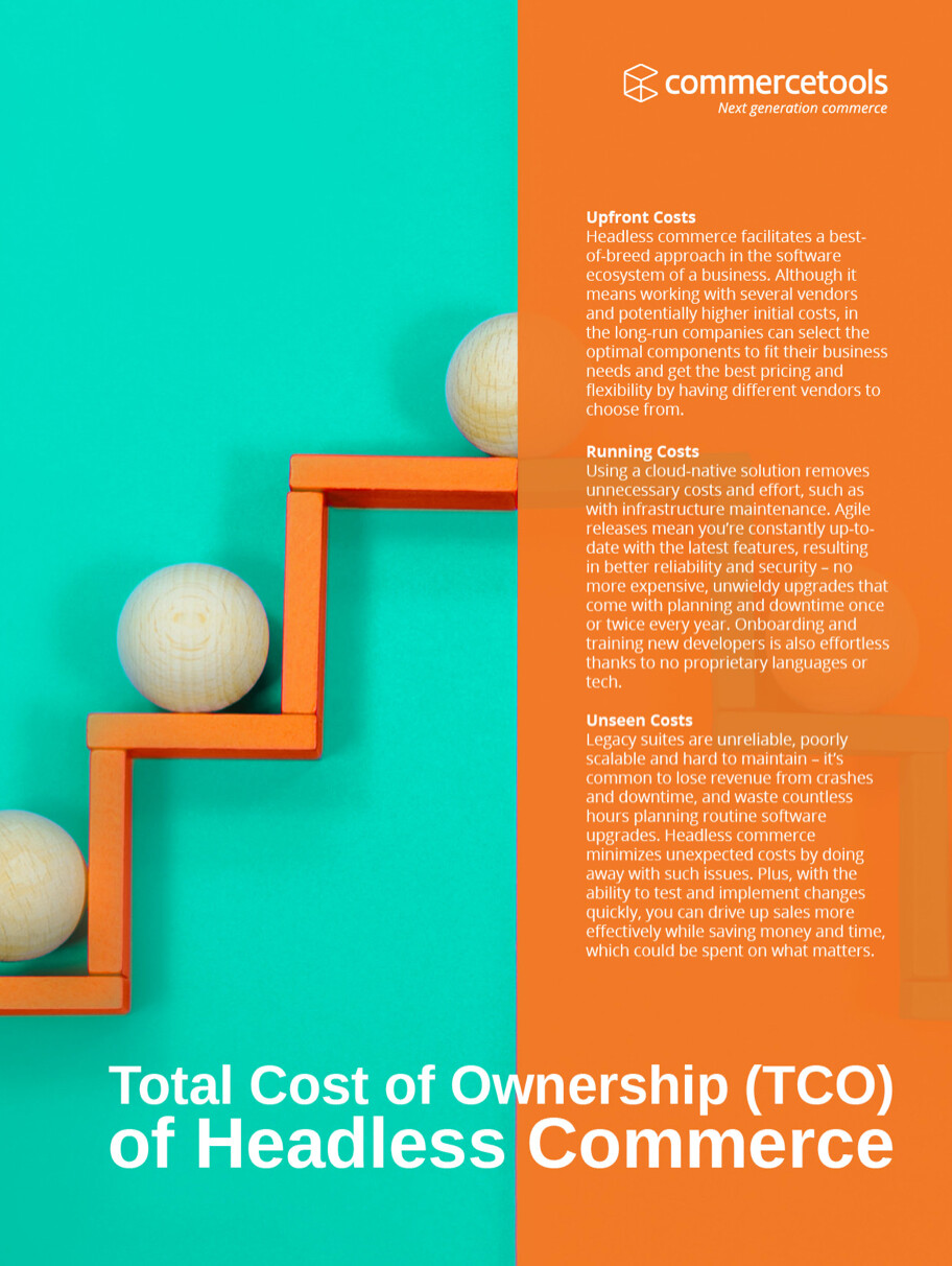 commercetools white paper Total Cost of Ownership (TCO) of Headless Commerce