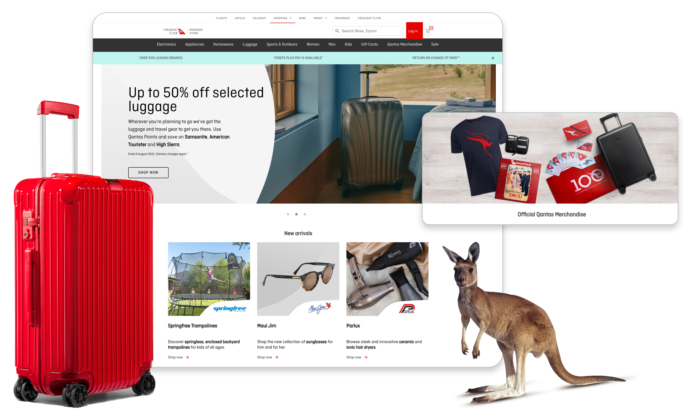The Qantas Loyalty Store offers improved customer loyalty experiences