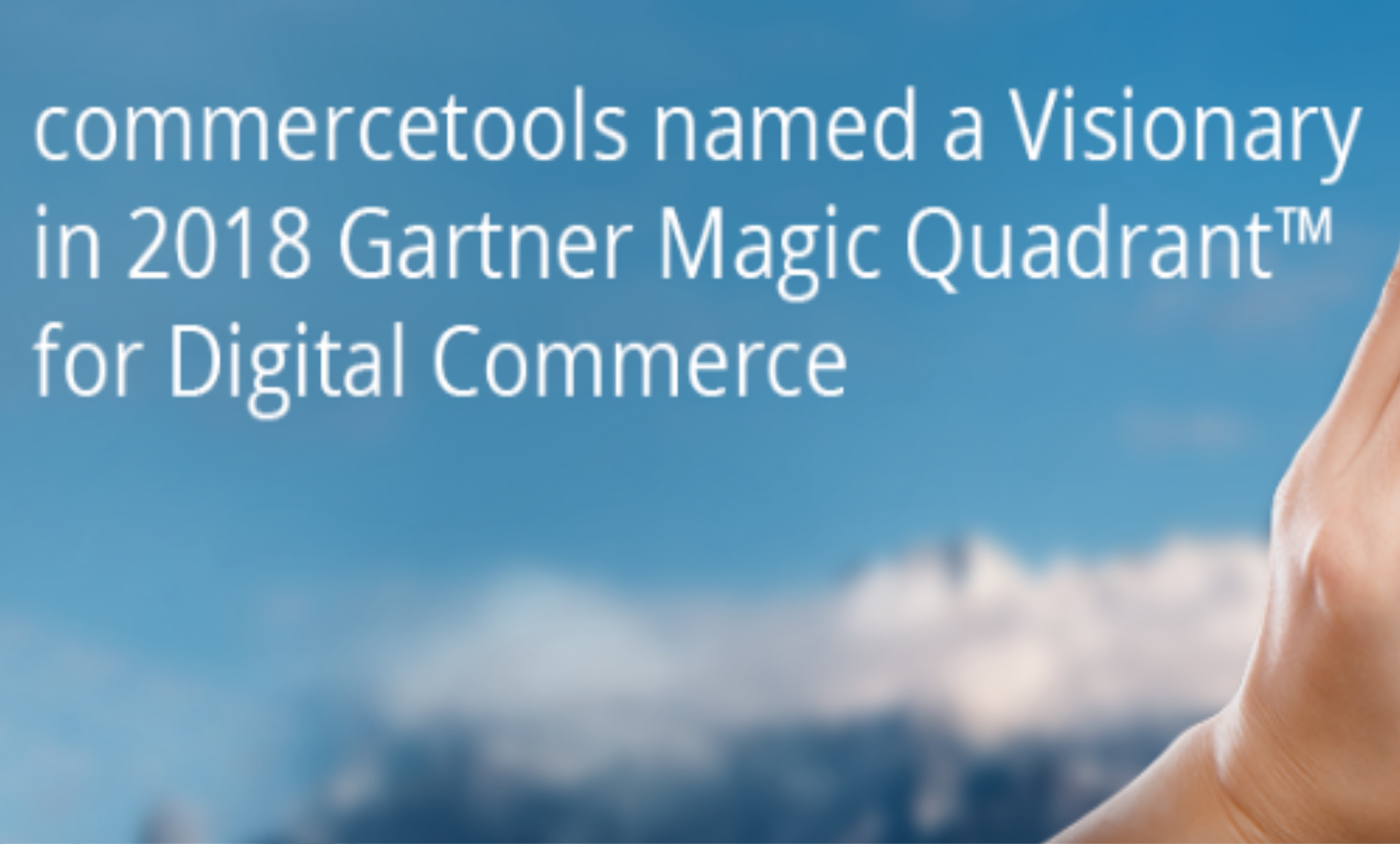 commercetools ist Visionär im Gartner 2018 Magic Quadrant