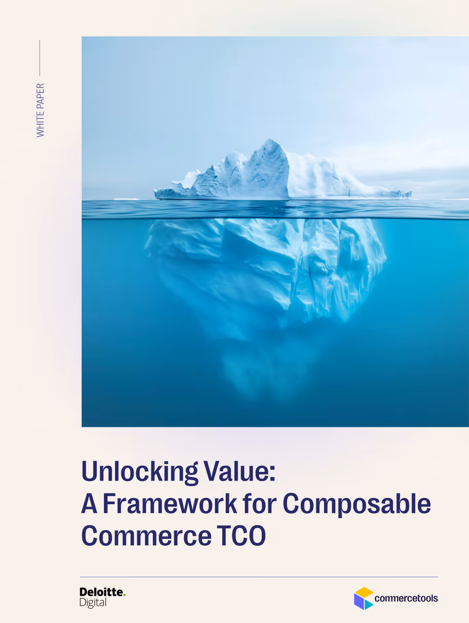 WP framework composable commerce TCO header
