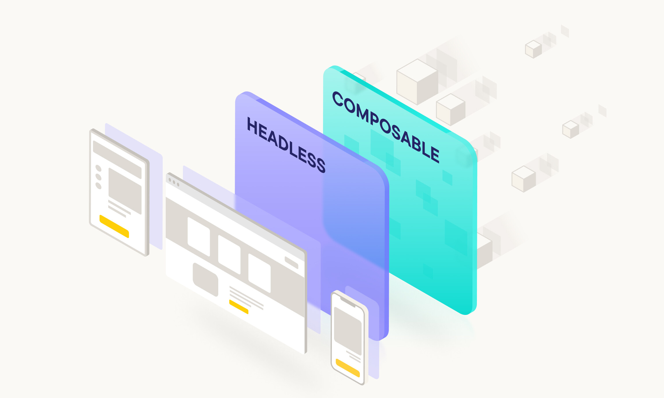 What’s the difference between storefront, headless and composable accelerators?