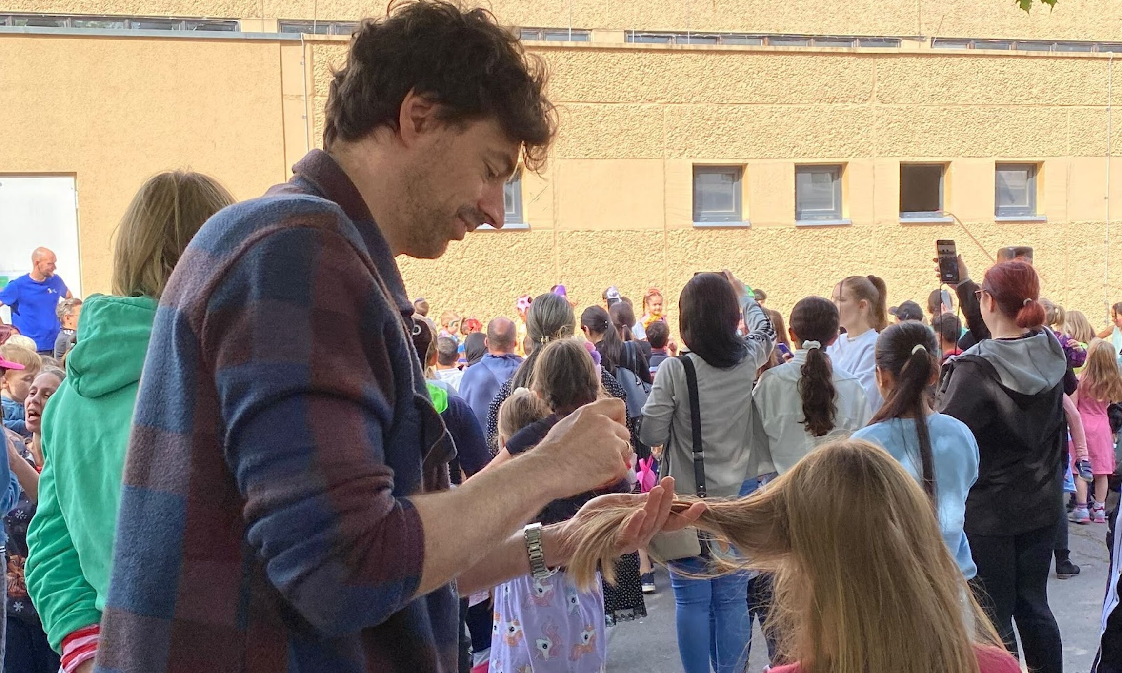 Volunteering action in Berlin