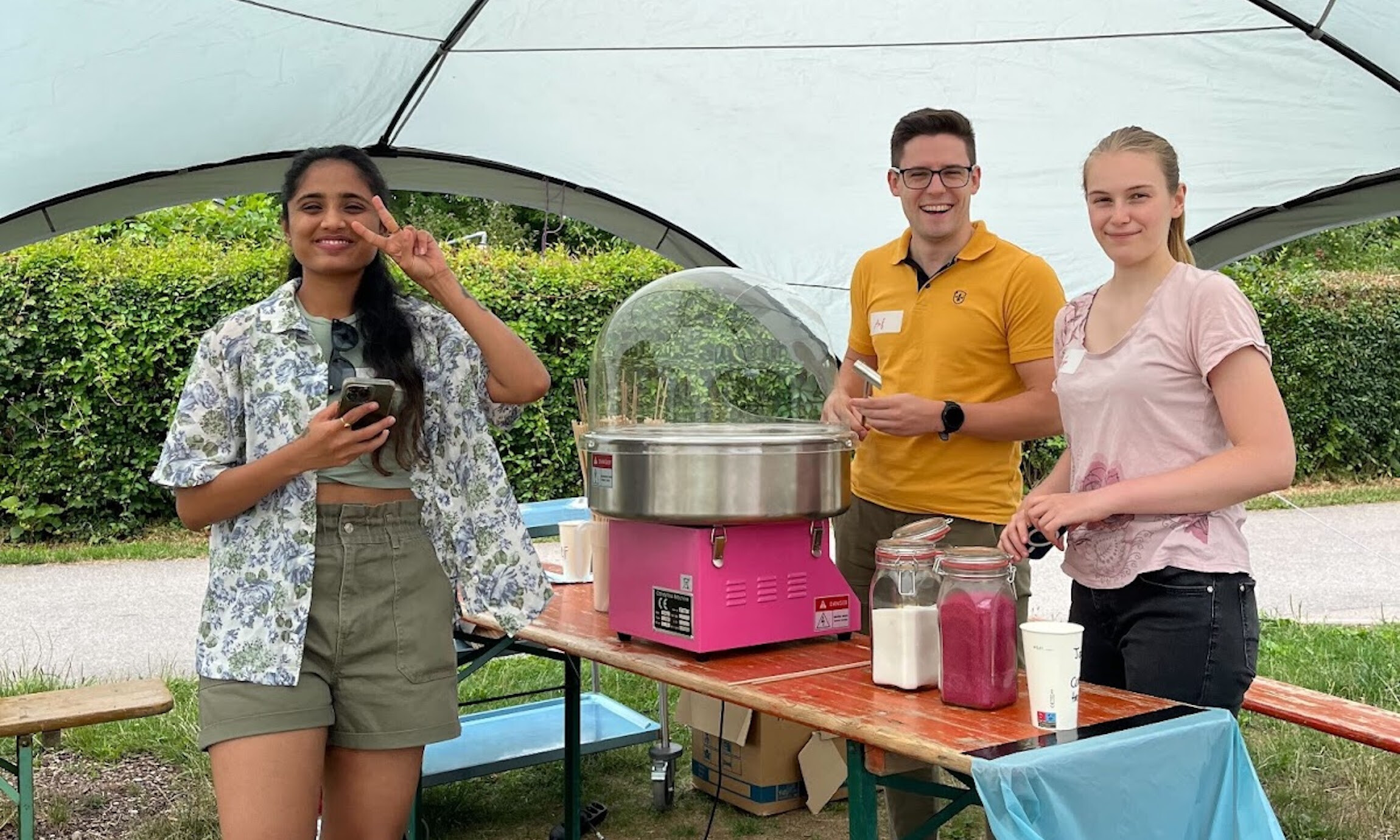 Volunteering action in Munich