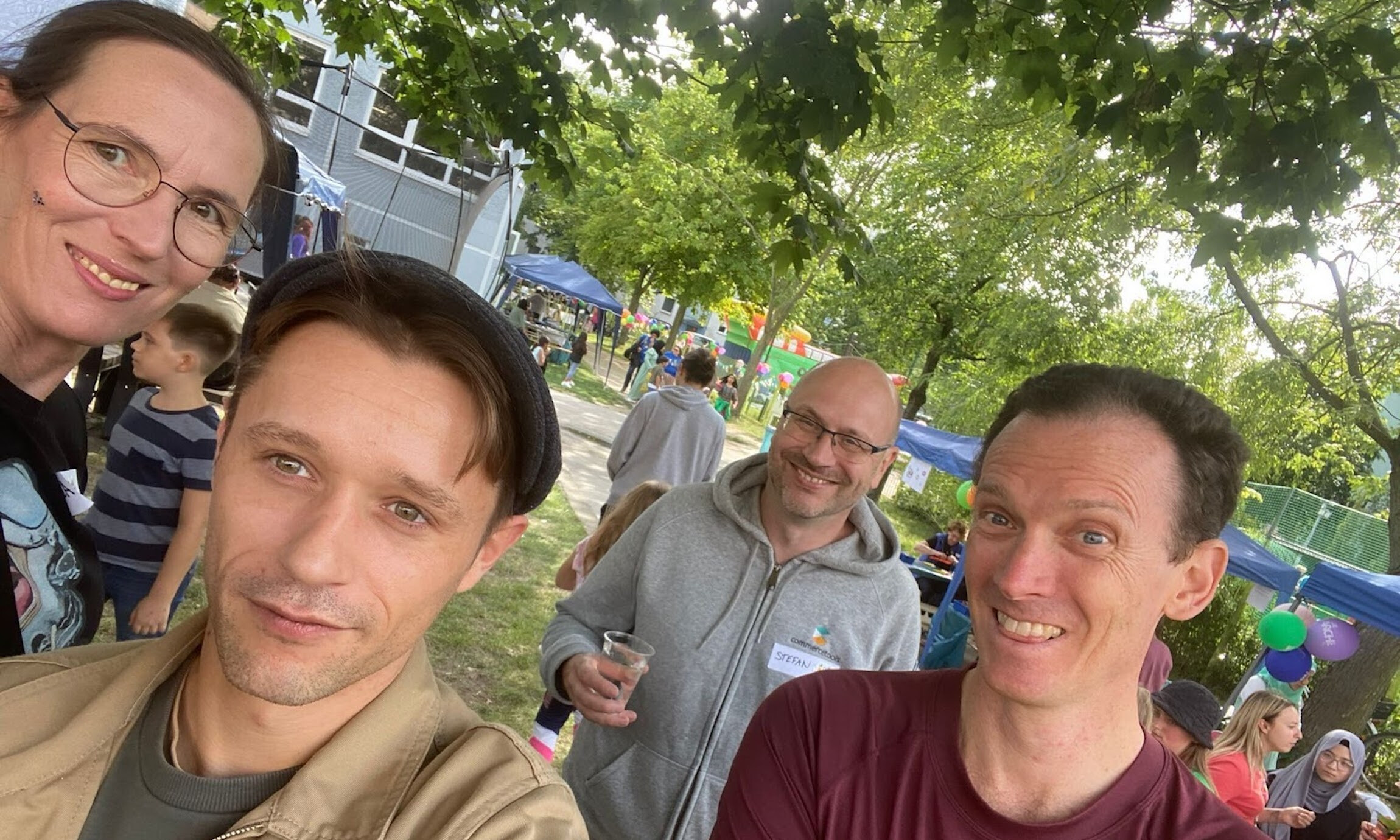 The Berlin volunteers