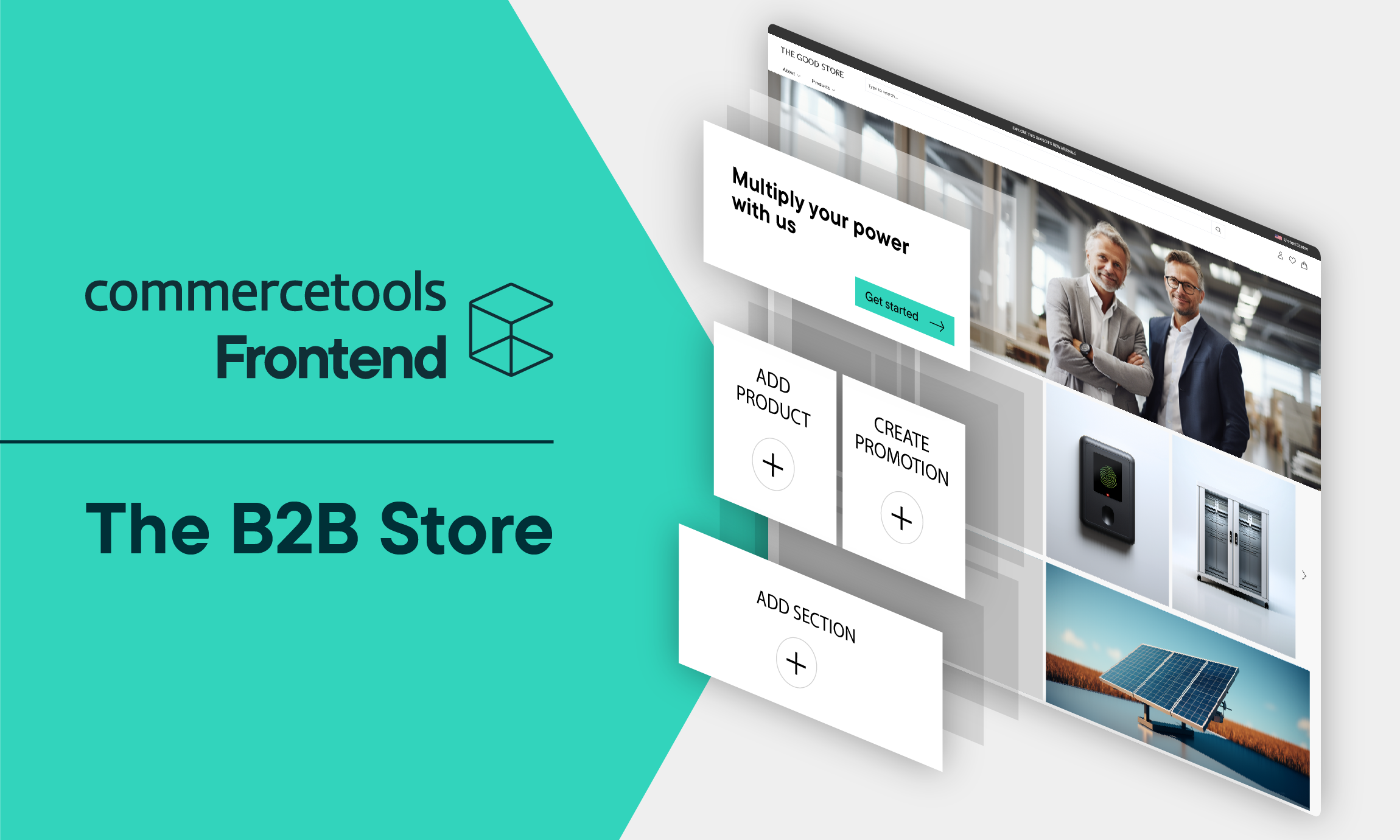 IntroduciThe B2B Store by commercetools Frontend