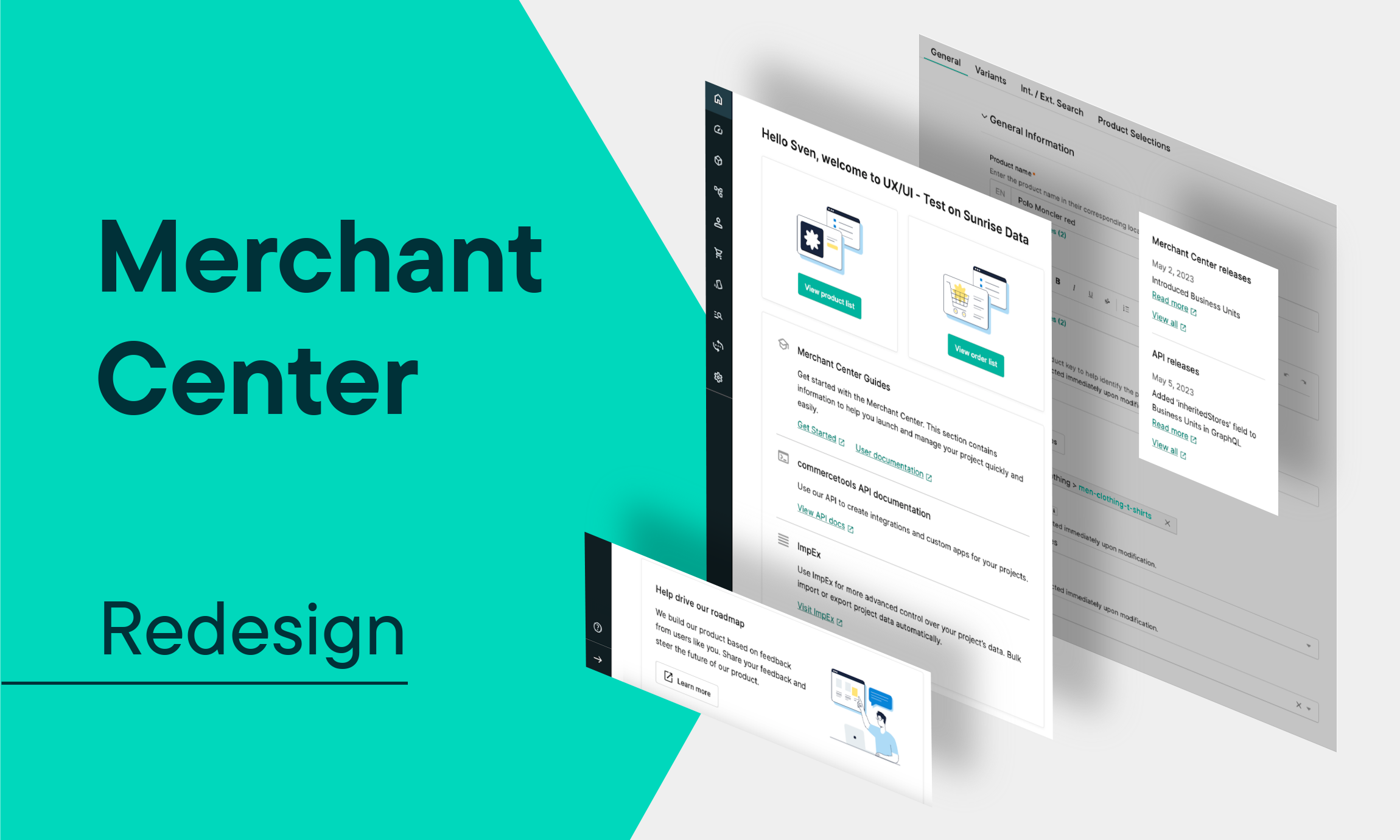 A revamped Merchant Center by commercetools