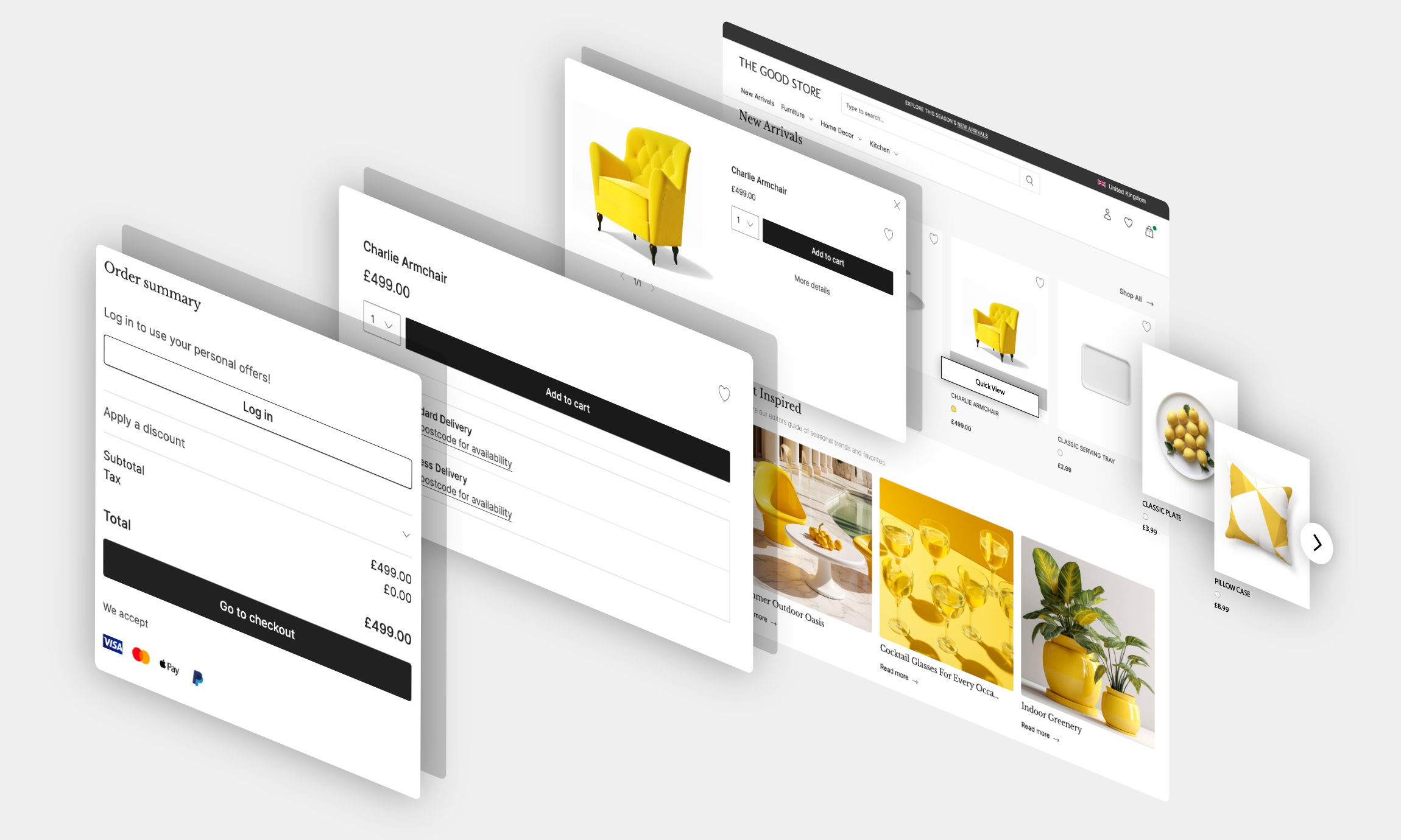 The Good Store by commercetools Frontend