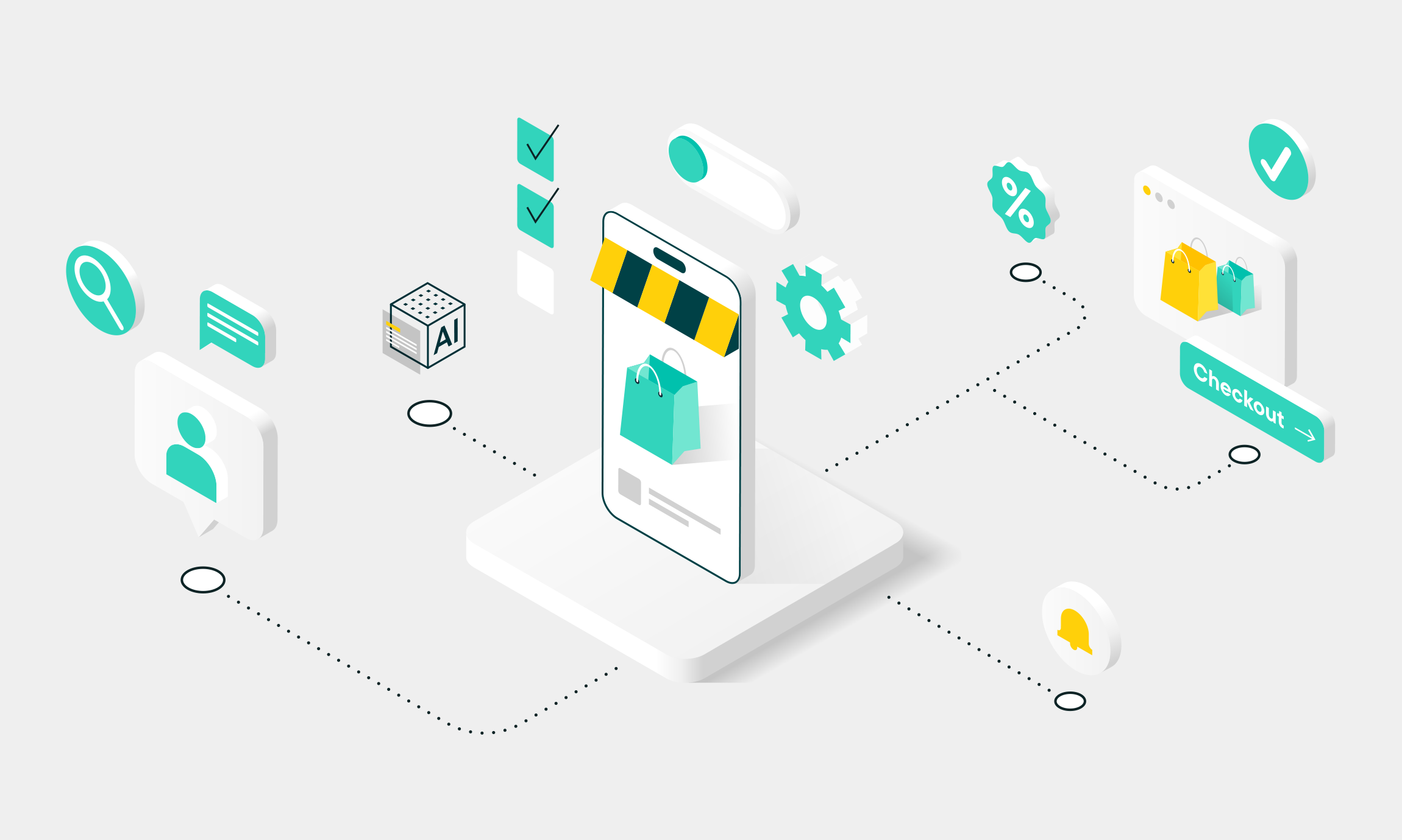 See the hyper-personalization customer journey in online shopping in action