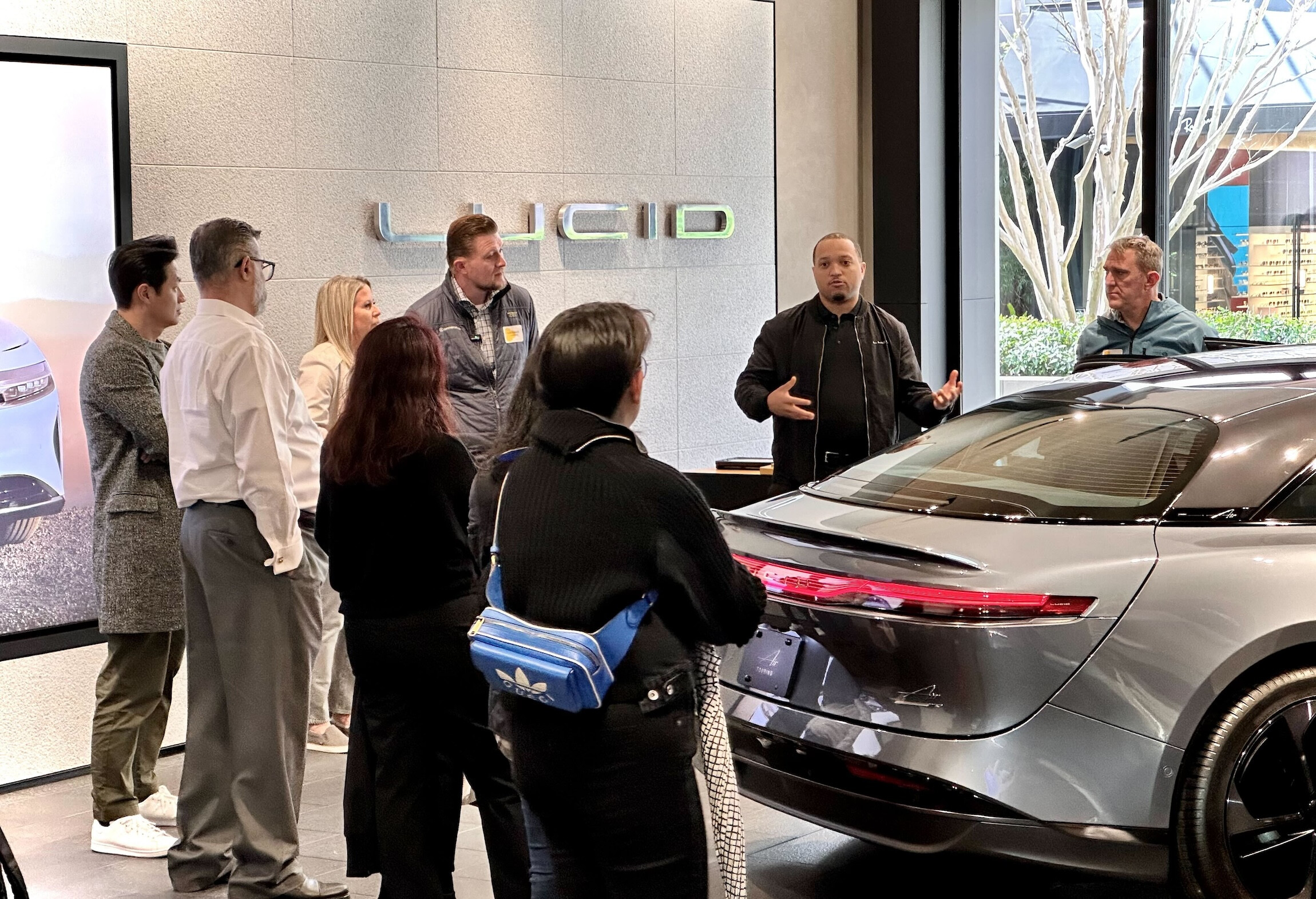 Lucid Motors store experience