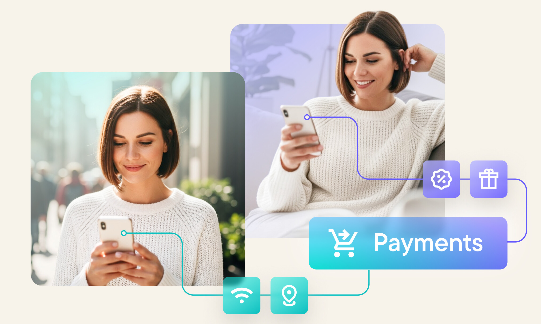 One-tap checkout with commercetools stored payments feature.