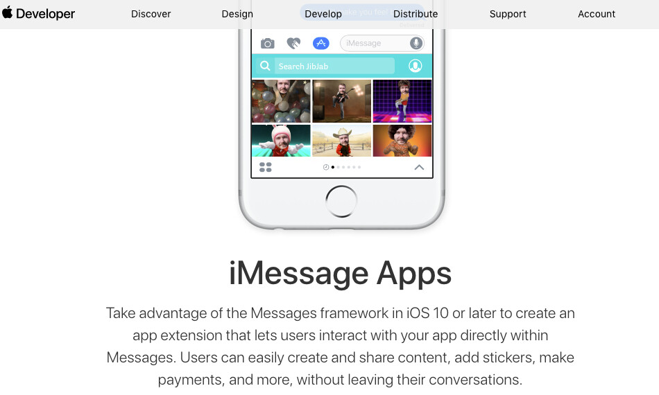 Apple uses APIs to enable functions