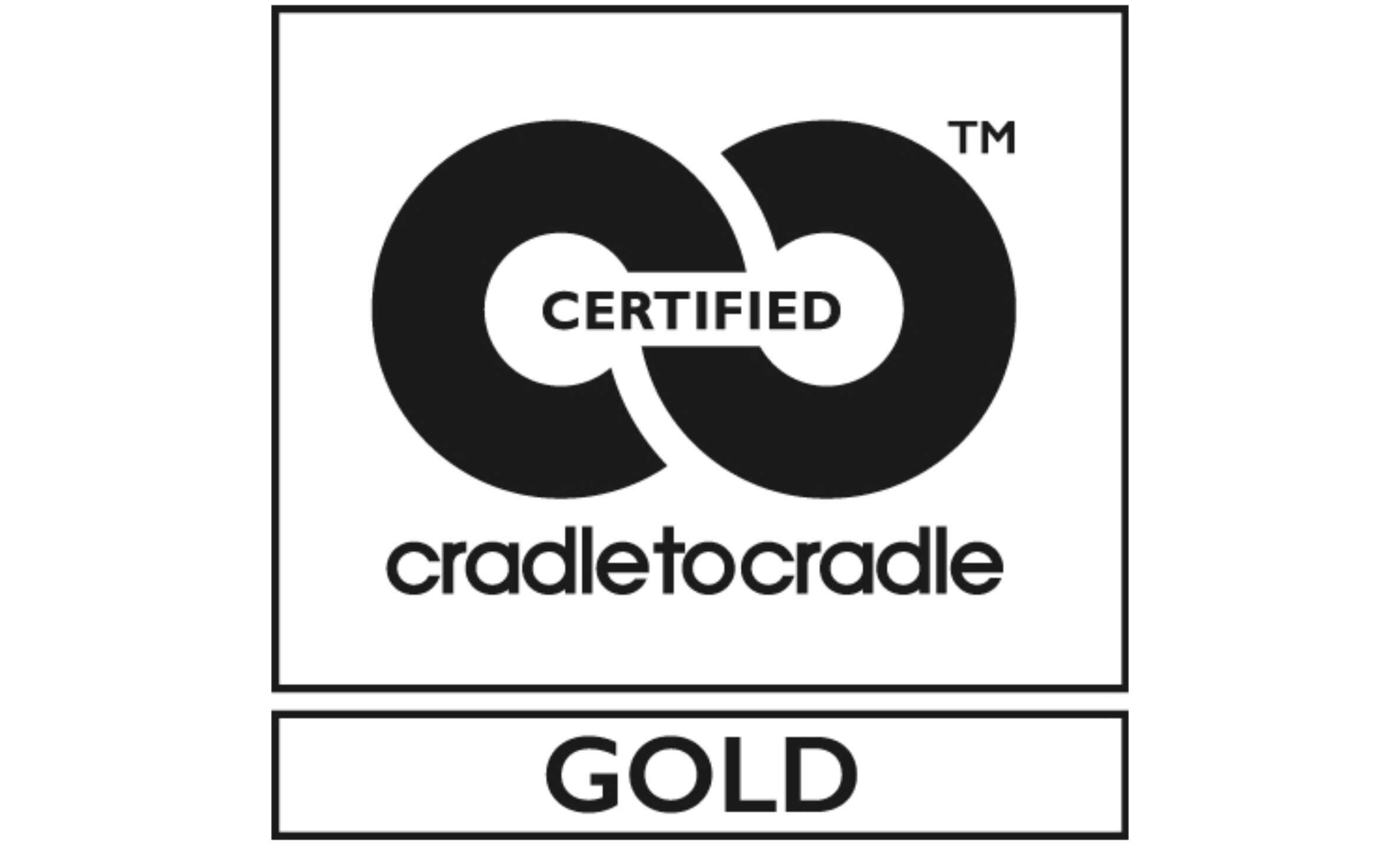 Cradle to Cradle gold certified