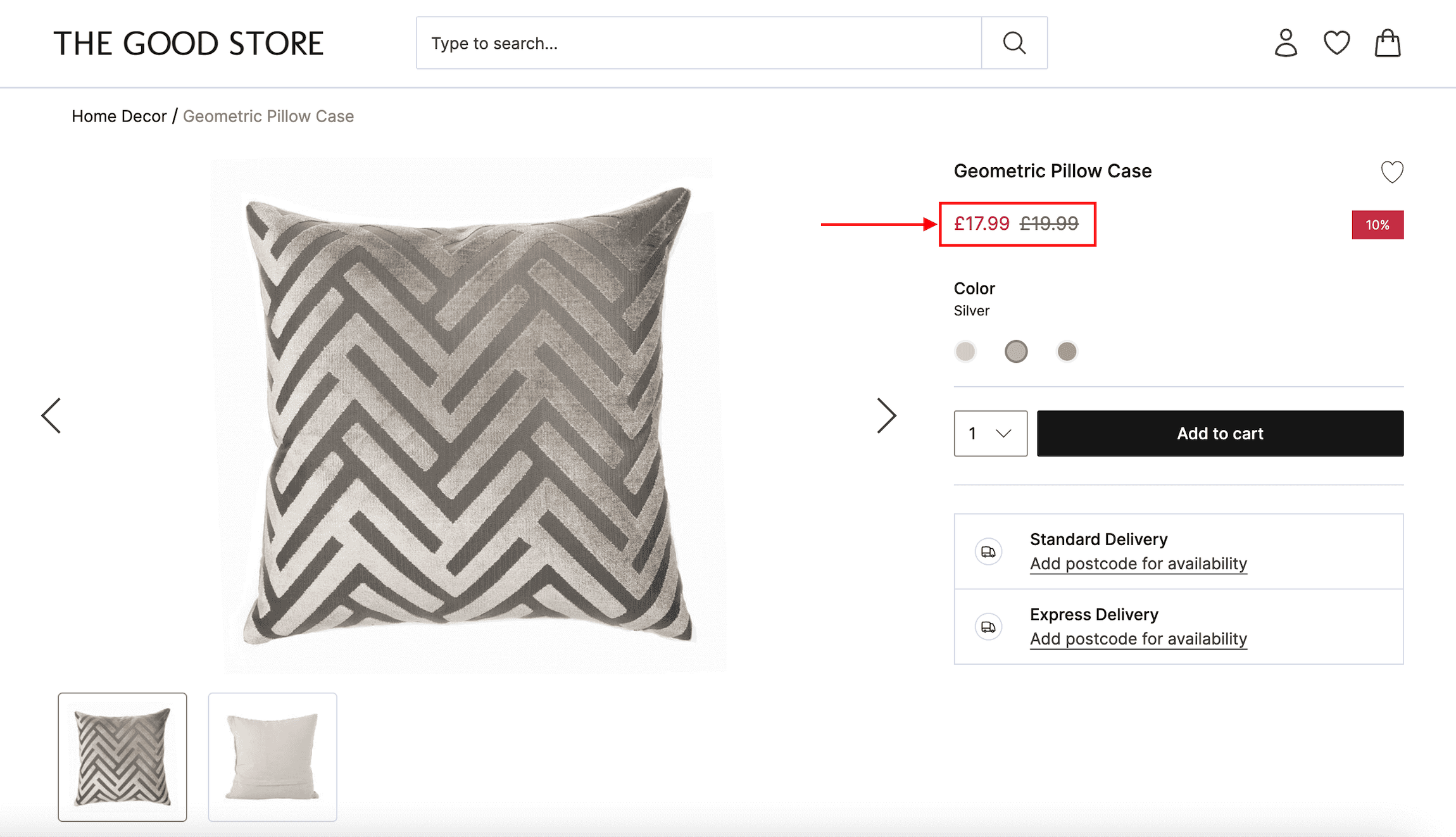 Product discounts