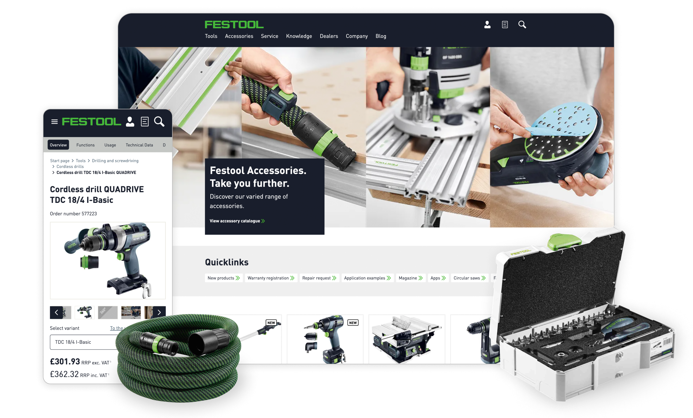 Festool website