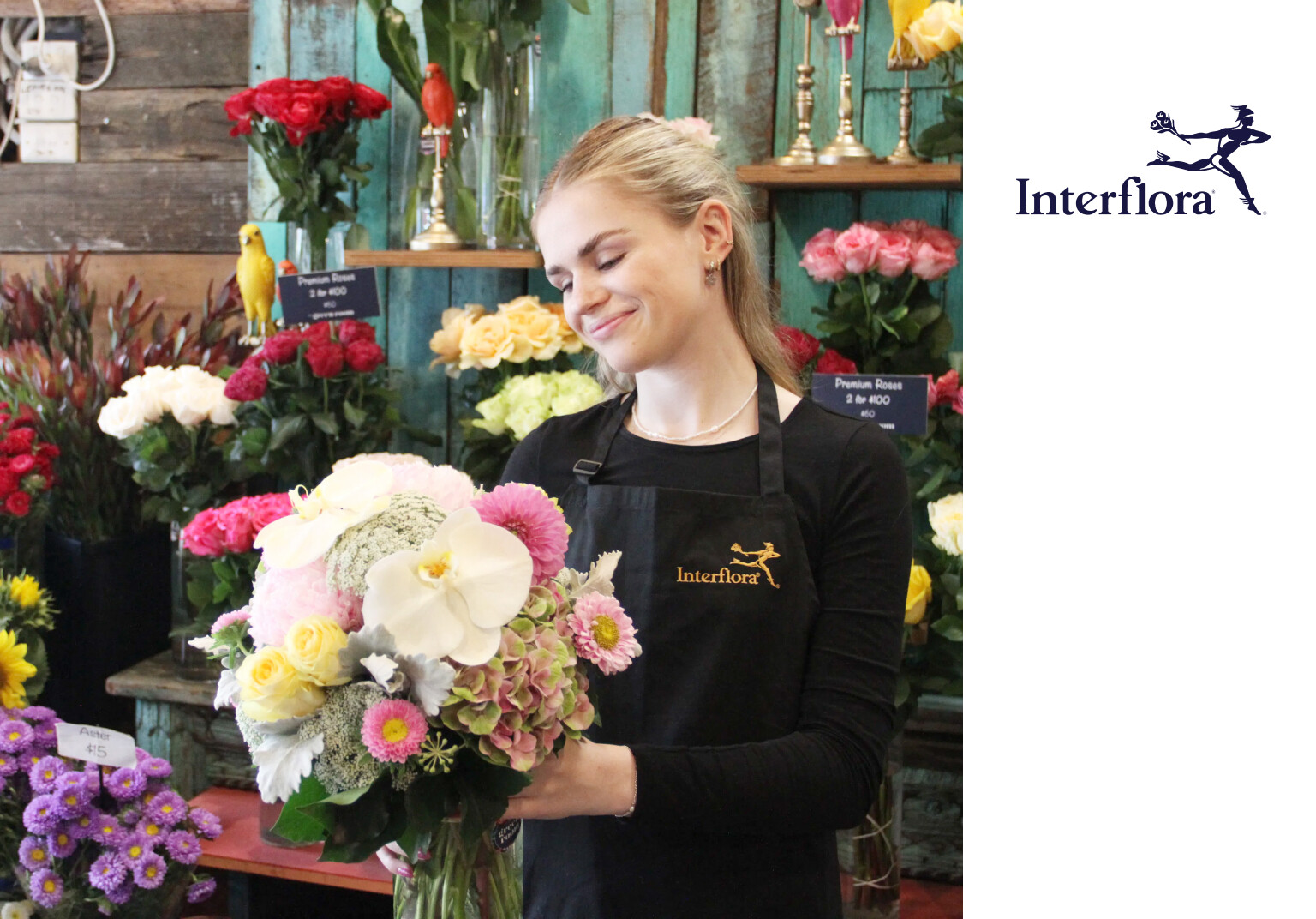 Interflora Australia is an online florist that delivers flowers anywhere in Australia.