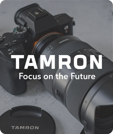 Tamron card overlay teaser