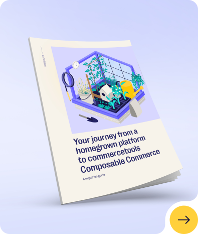 This guide shows how brands and retailers with homegrown platforms can migrate to commercetools Composable Commerce. Default image