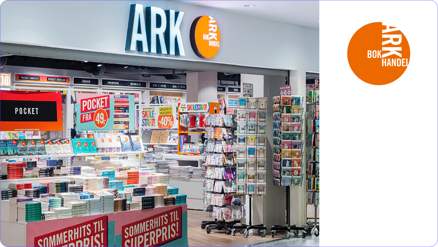 ARK Bokhandel customer story
