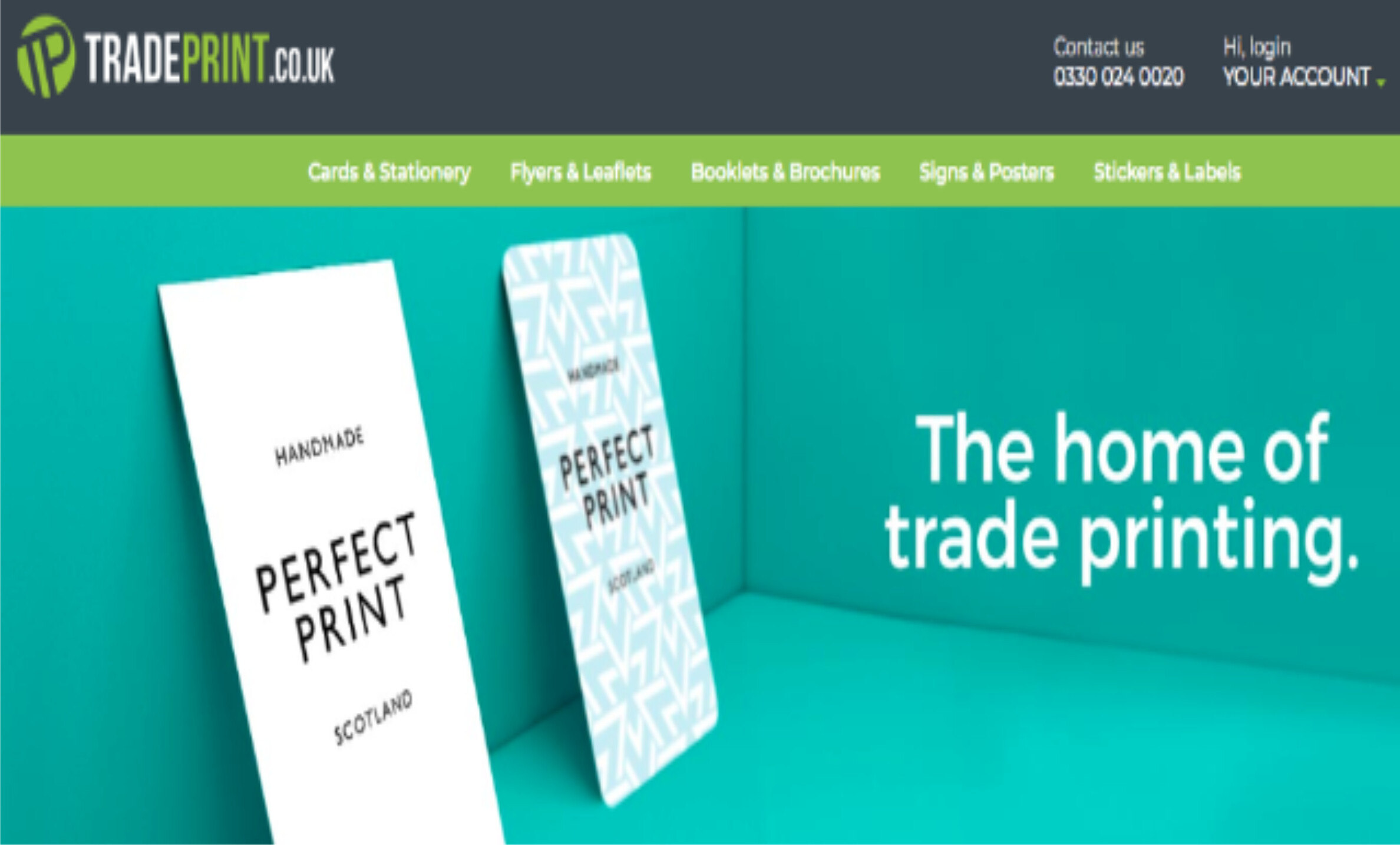 e-commerce printing company Tradeprint relies on commercetools