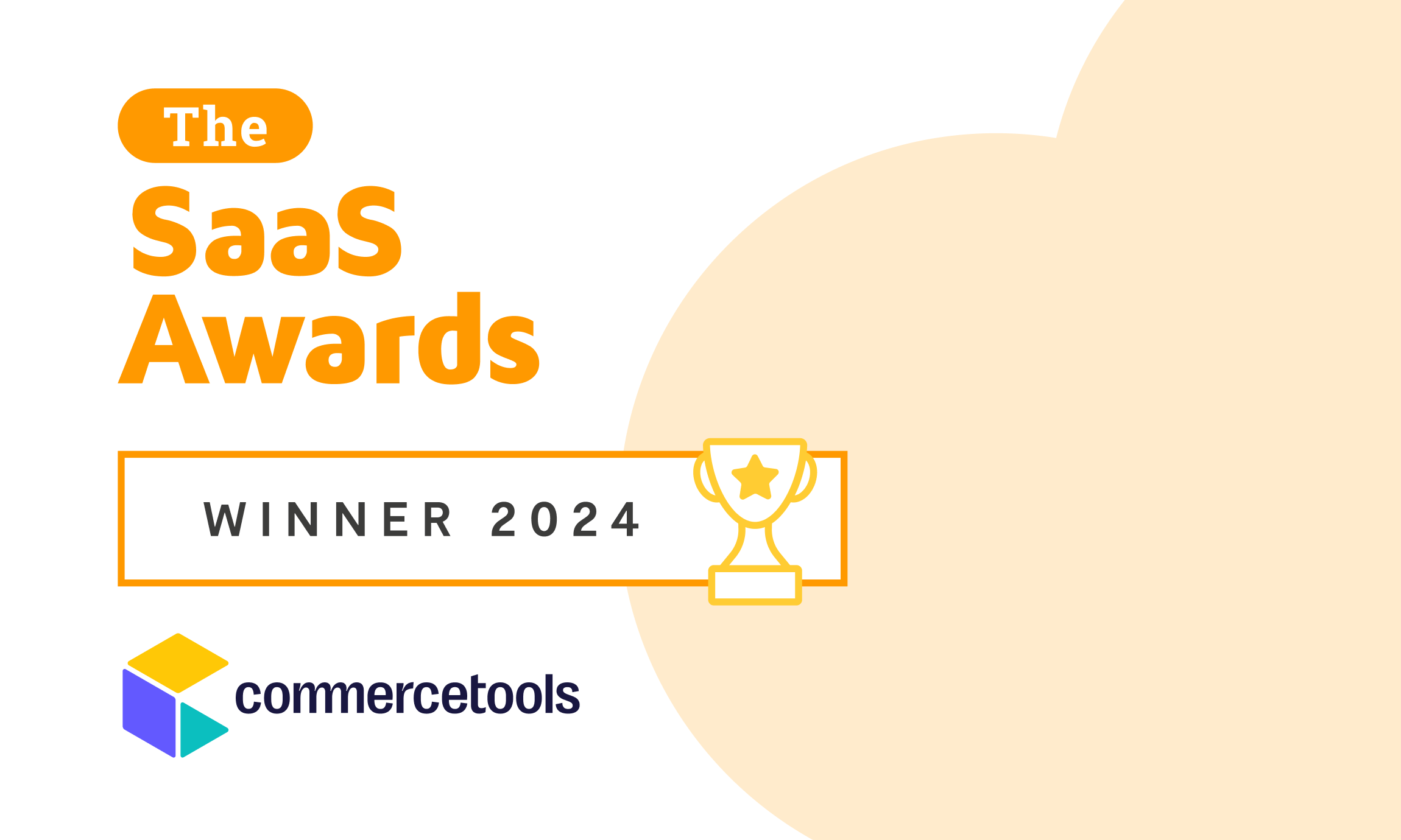 commercetools Named a Winner in The 2024 SaaS Awards