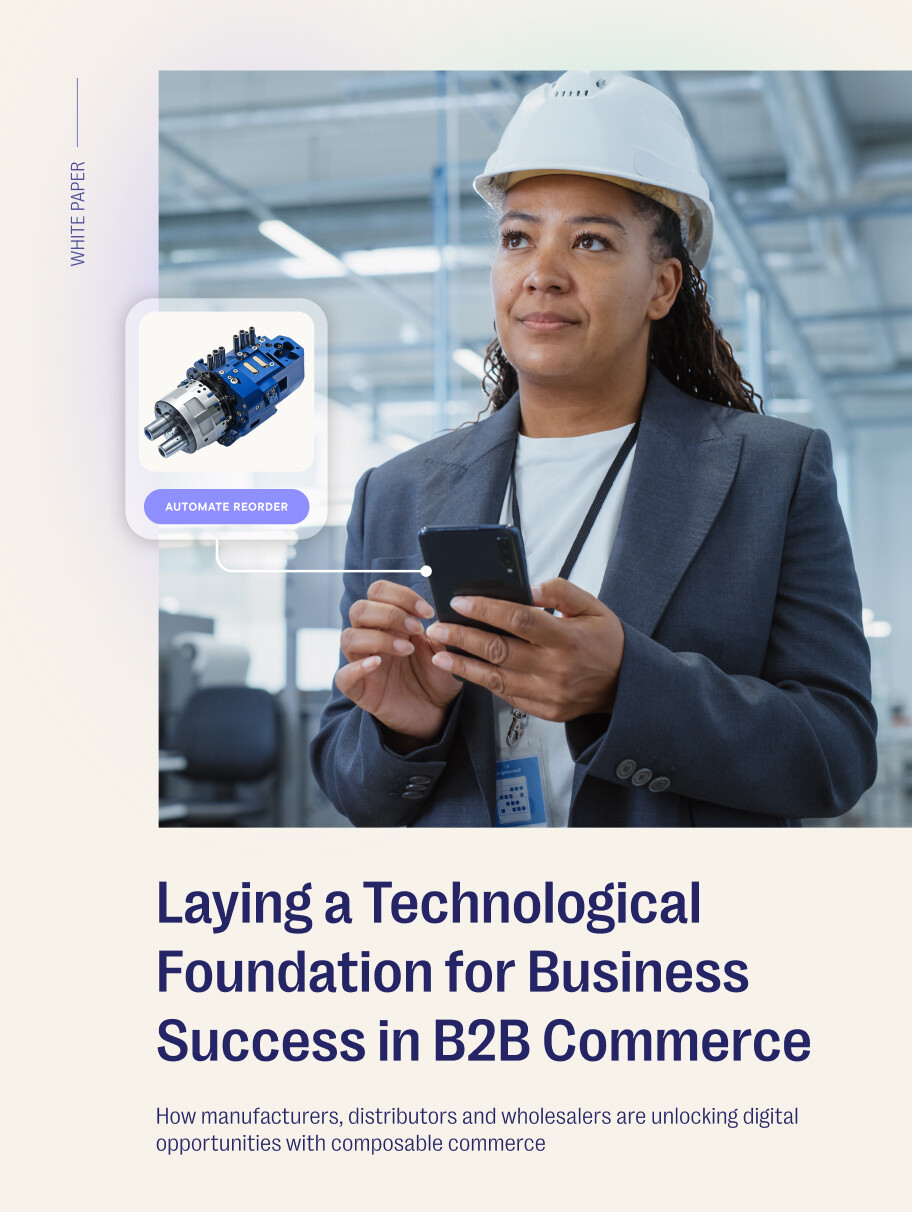 Laying a Technological Foundation for Business Success in B2B Commerce