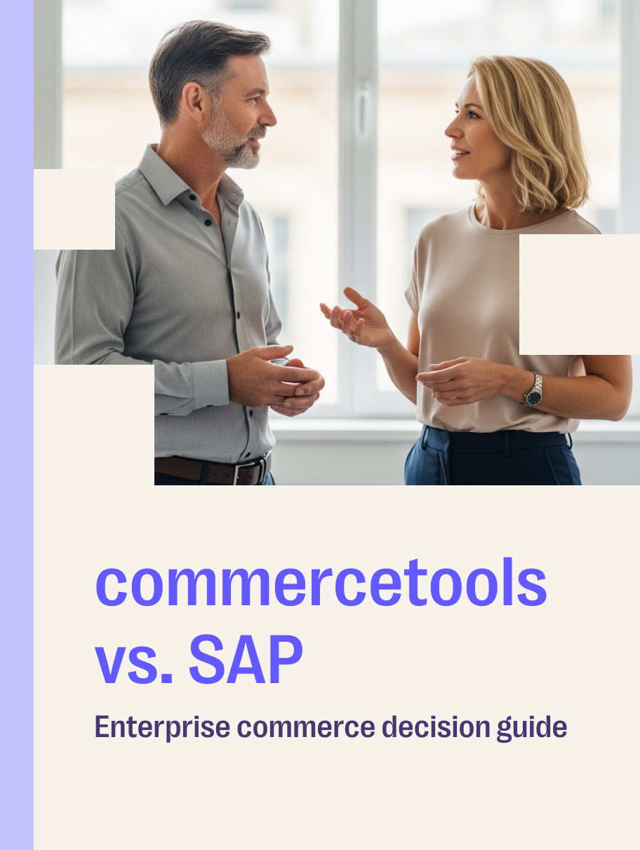 Enterprise Commerce Decision Guide: commercetools vs. SAP