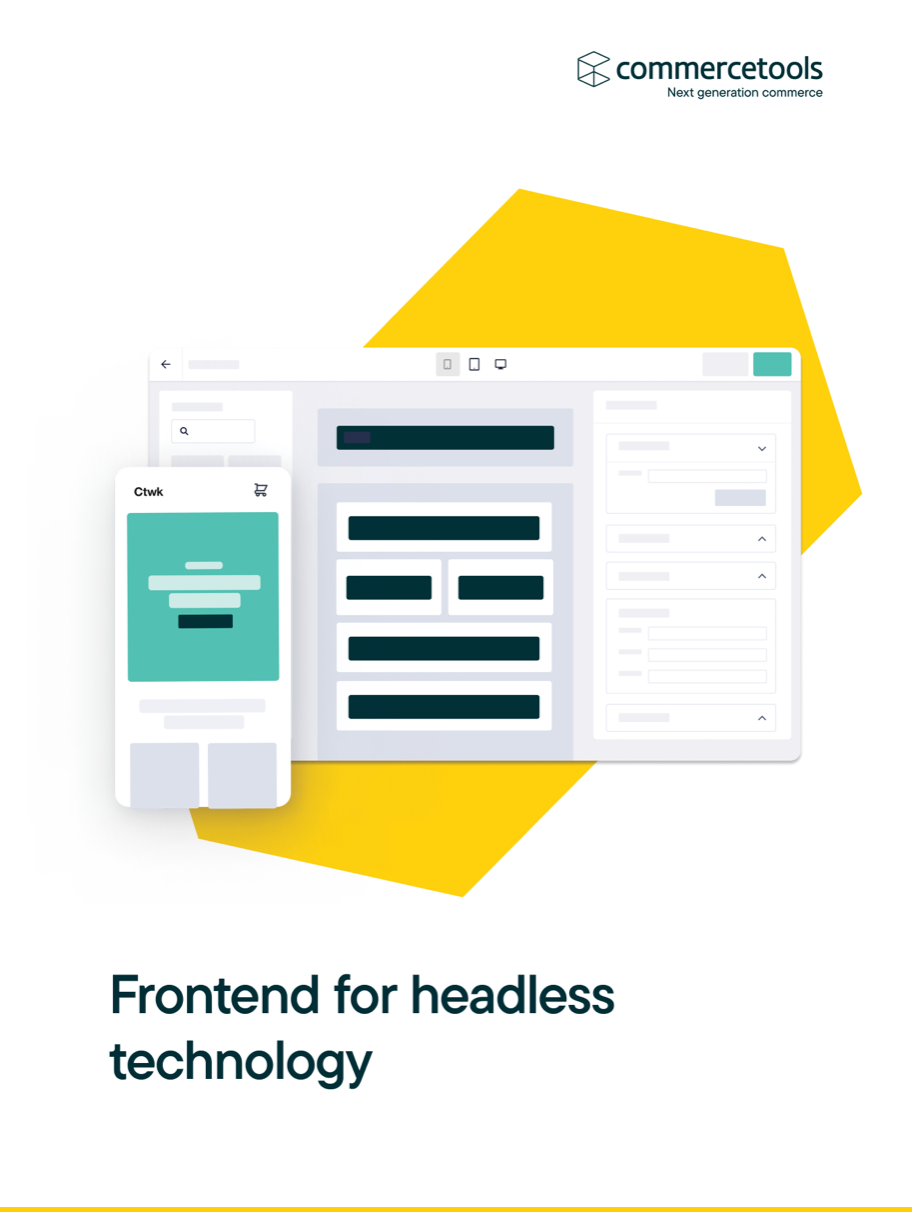 Frontend for headless technology