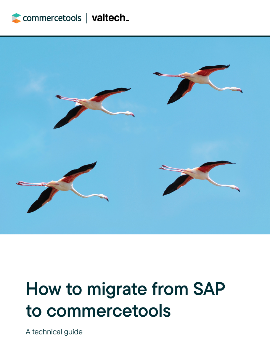 How to Migrate from SAP to commercetools