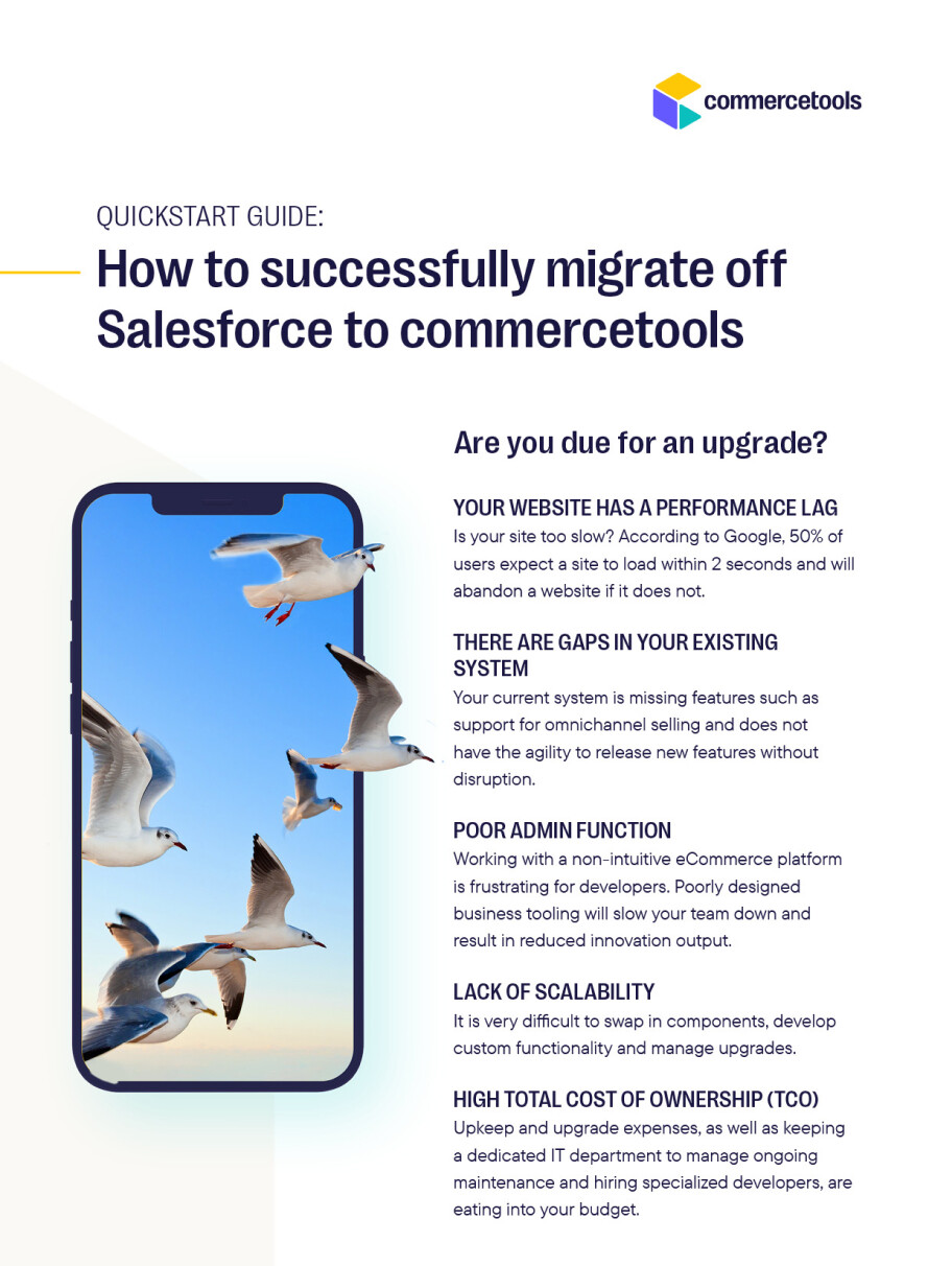 Quickstart Guide: Migrating off Salesforce Commerce Cloud