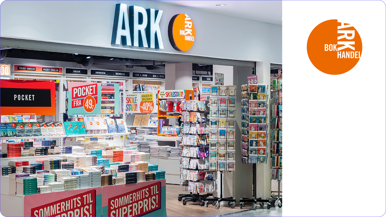 ARK Bokhandel Customer Story