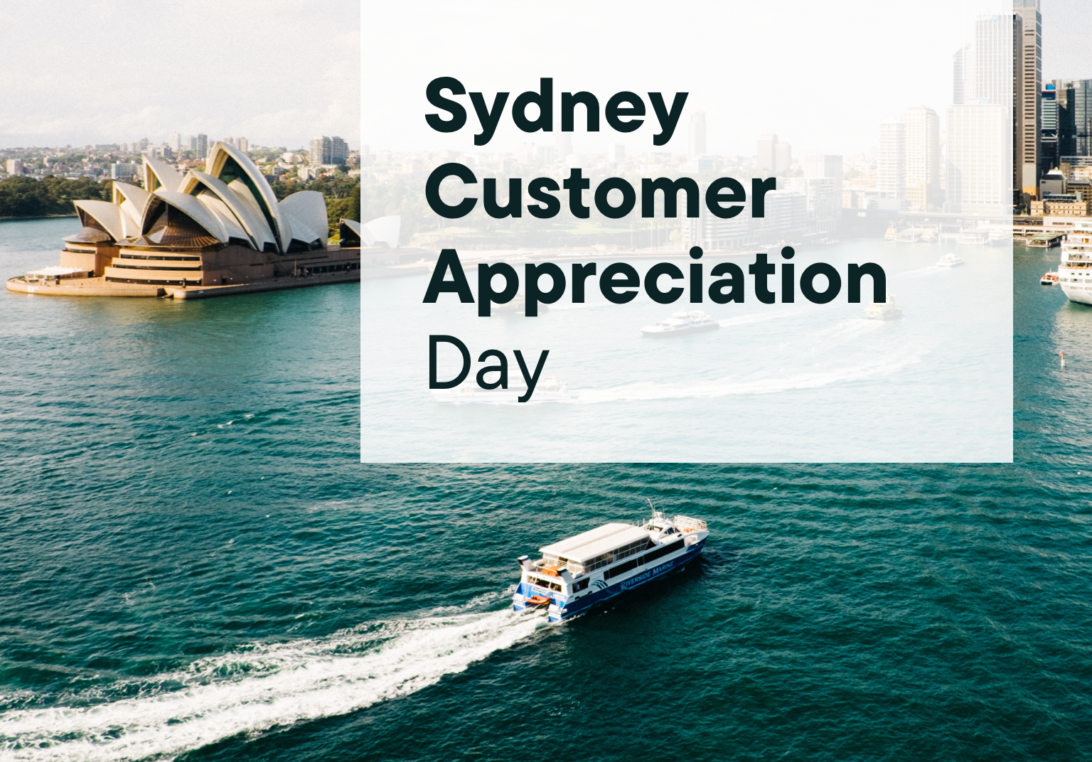 Sydney Customer Appreciation Day